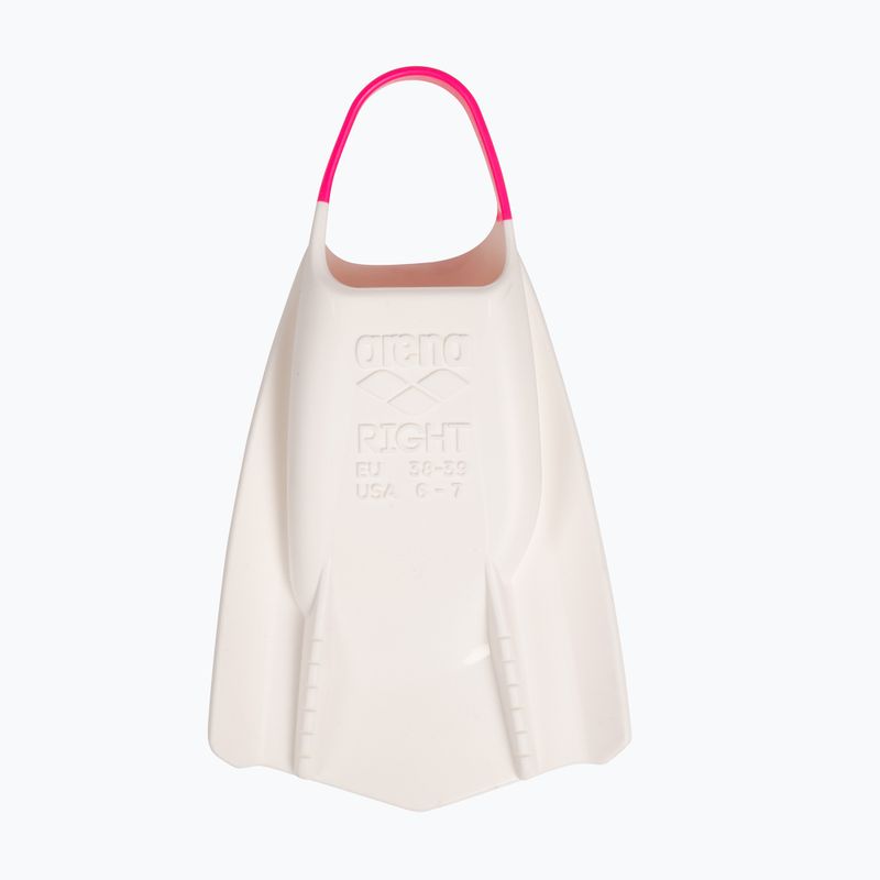 Płetwy do pływania Arena Powerfin Pro II white/shocking pink 3