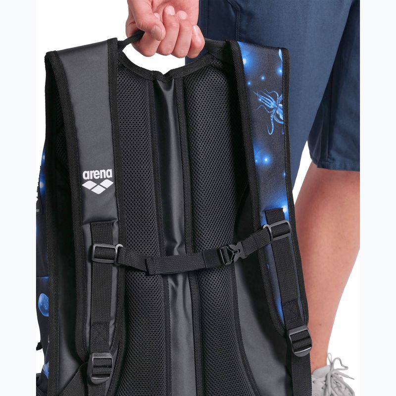 Plecak pływacki arena Fastpack 3.0 Allover 40 l aqua 6