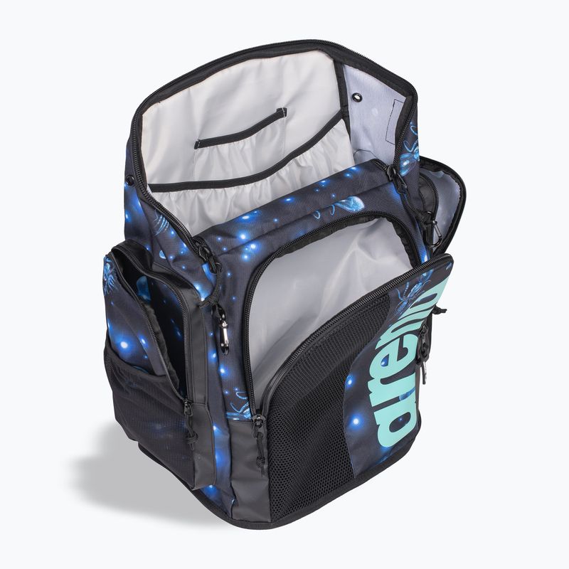 Plecak pływacki arena Spiky III 45 l Allover aqua 7