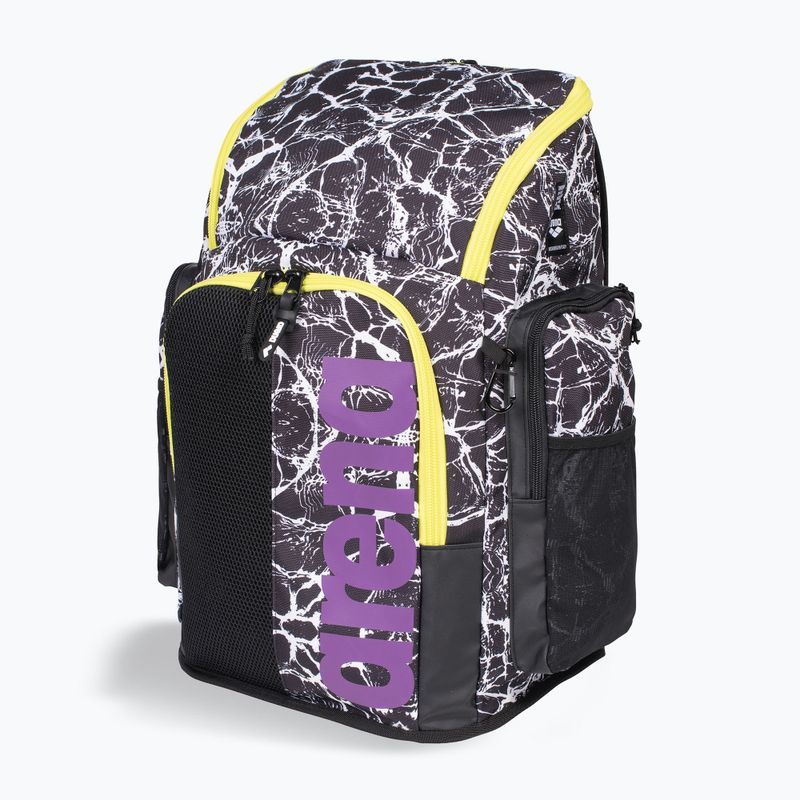 Plecak pływacki arena Spiky III 45 l Allover black/white 2