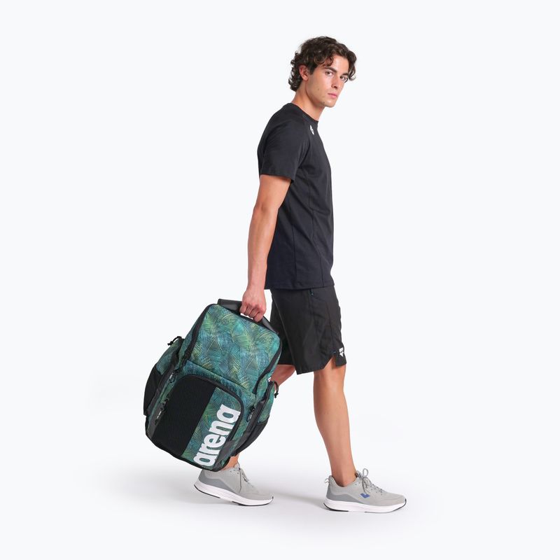 Plecak pływacki arena Spiky III 45 l Allover team energy green 8