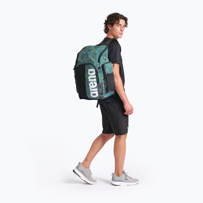 Plecak pływacki arena Spiky III 45 l Allover team energy green 9