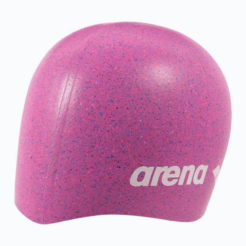 Czepek pływacki arena Silicone Cap pink multi 2
