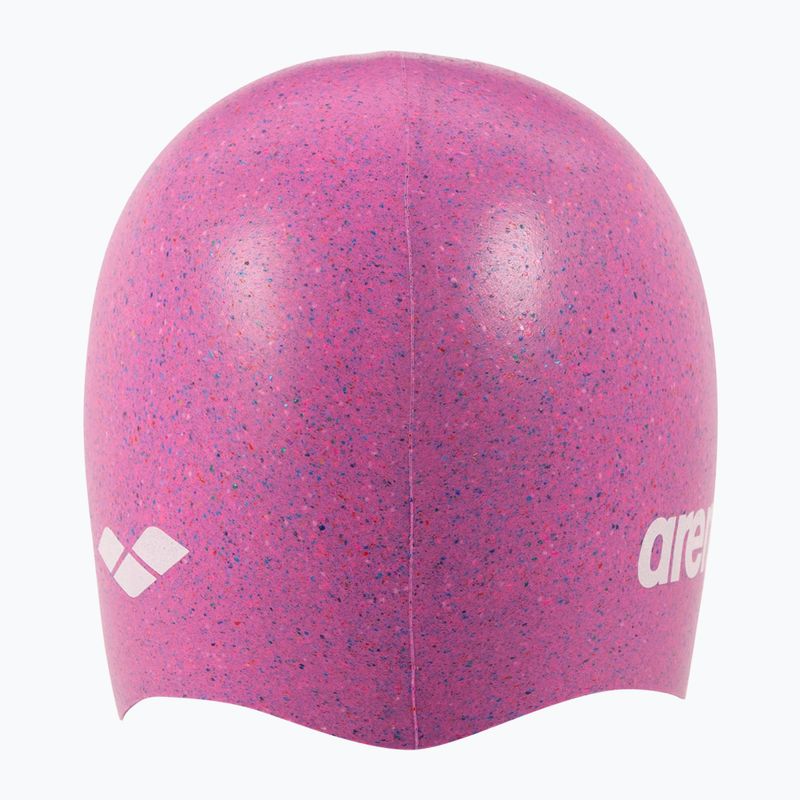Czepek pływacki arena Silicone Cap pink multi 4