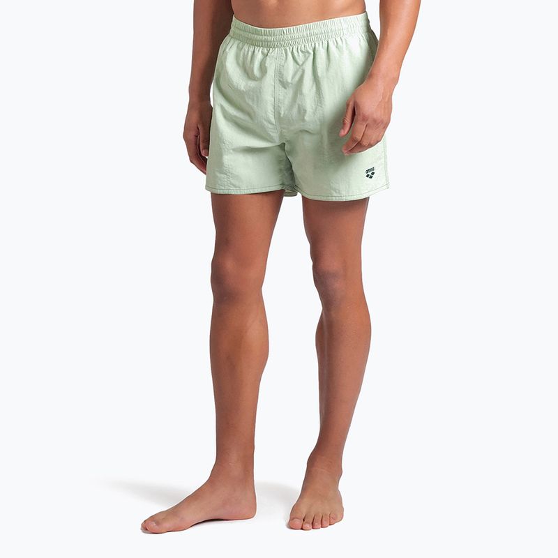Szorty kąpielowe męskie arena Bywayx R light green/mangrove 4