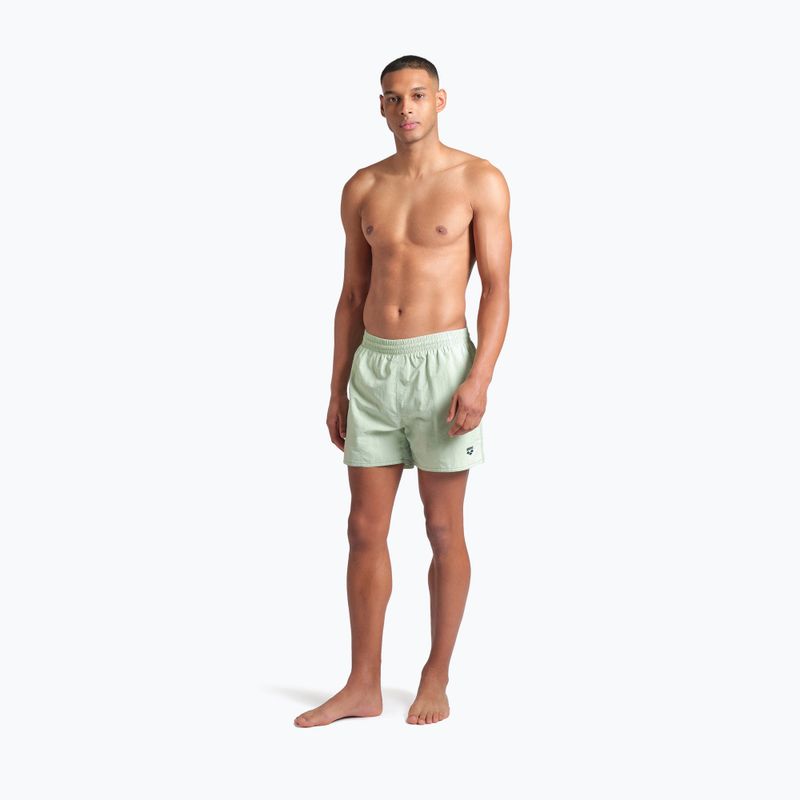 Szorty kąpielowe męskie arena Bywayx R light green/mangrove 2