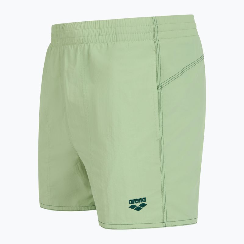 Szorty kąpielowe męskie arena Bywayx R light green/mangrove 3