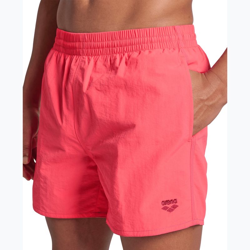 Szorty kąpielowe męskie arena Bywayx R calypso coral/dark purple 8