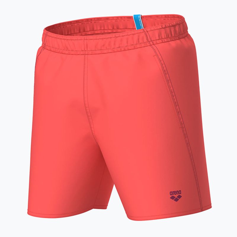 Szorty kąpielowe męskie arena Fundamentals Boxer R dark purple/calypso coral 4