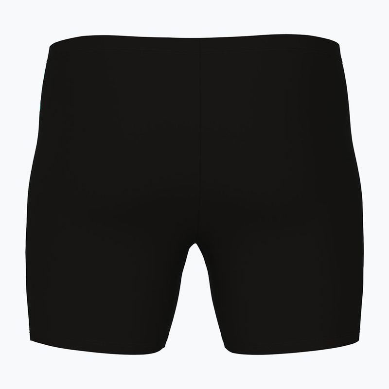 Bokserki pływackie męskie arena Kikko V Swim Mid Jammer Graphic black/water 2