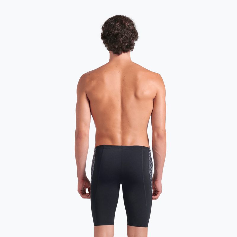 Jammery pływackie męskie arena Monogram Swim Jammer black/dark sage multi 6
