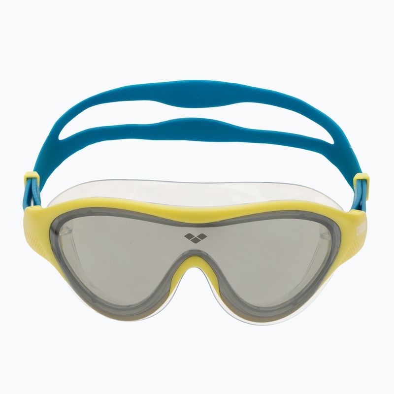 Okulary do pływania dziecięce arena The One Mirror Jr silver/soft green/blue cosmo 2