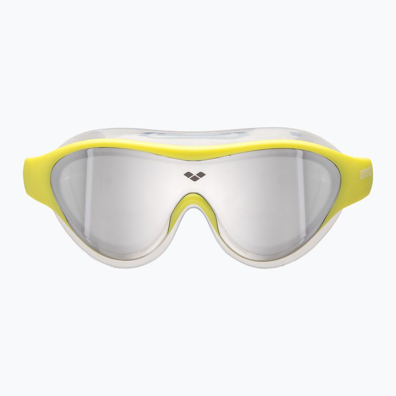 Okulary do pływania dziecięce arena The One Mirror Jr silver/soft green/blue cosmo 4