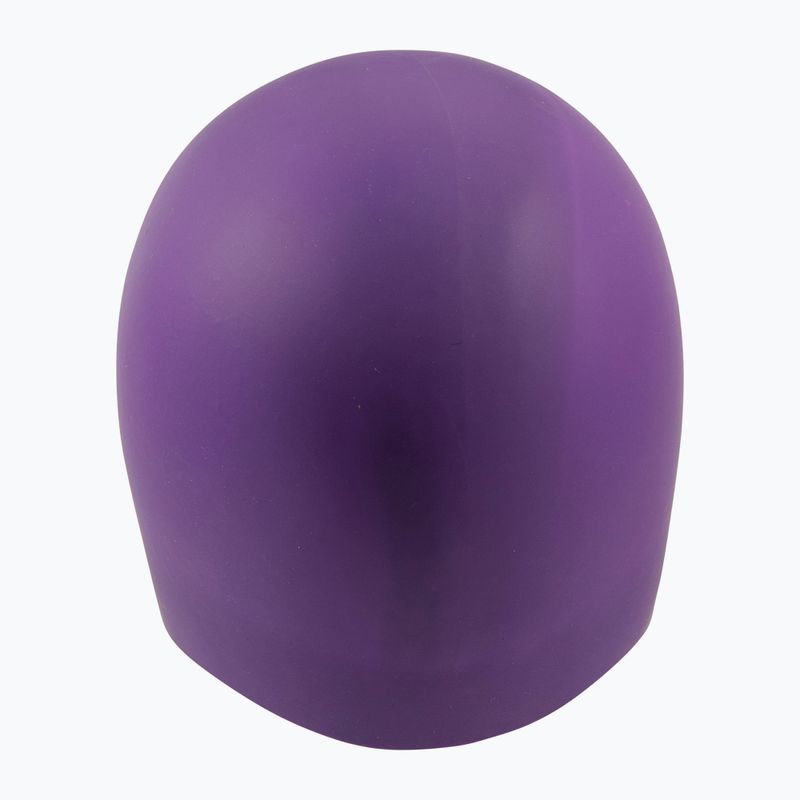 Czepek pływacki arena Long Hair plum/bright coral 4