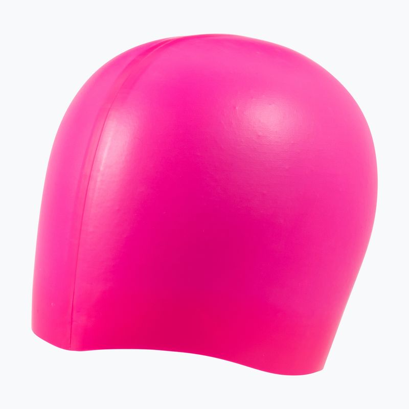 Czepek pływacki arena Big Logo shocking pink/water 3