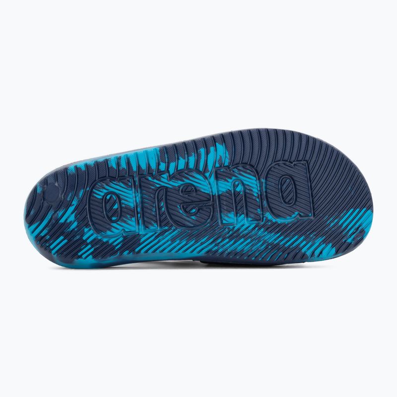 Klapki dziecięce arena Urban Active Jr navy/navy/turquoise 4