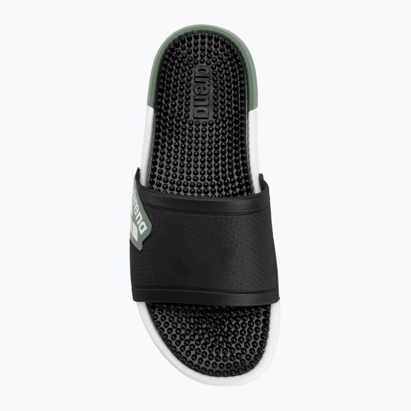 Klapki arena Marco Active black/white/sage 5