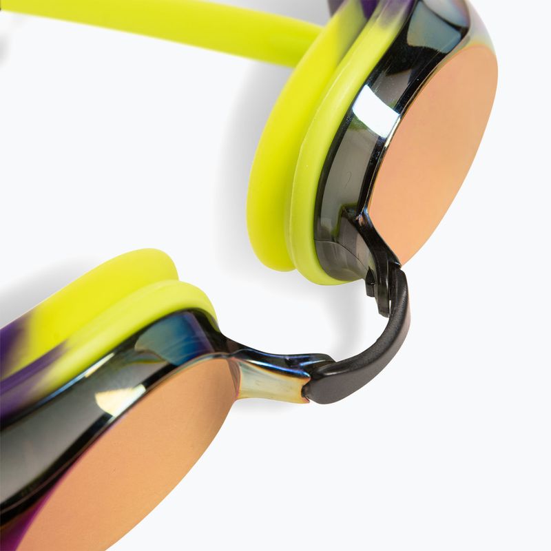 Okulary do pływania arena Tracks Mirror violet/plum/artic lime 5