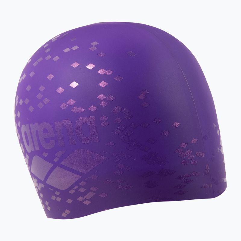 Czepek pływacki arena Shine plum/violet 4