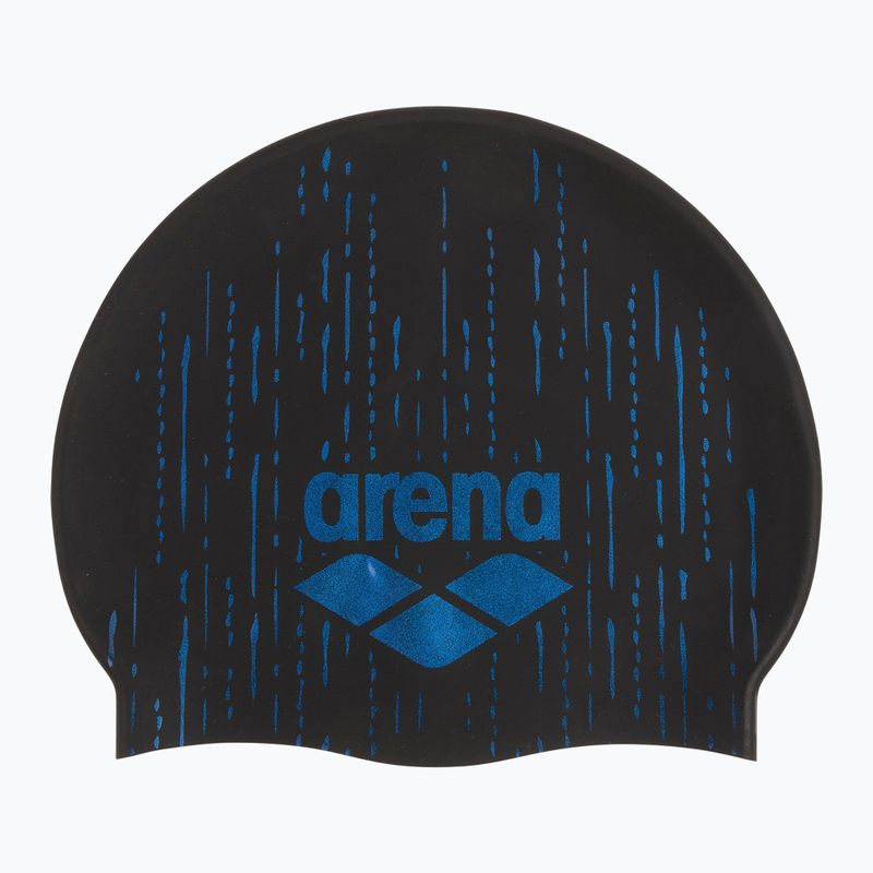 Czepek pływacki arena Shine black/blue