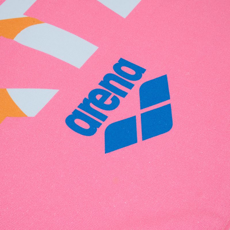Ręcznik arena Printed shocking pink multi 2