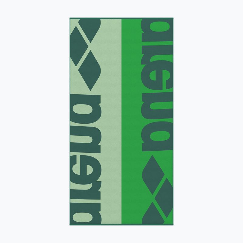 Ręcznik arena Logotype Velour mangrove multi 2