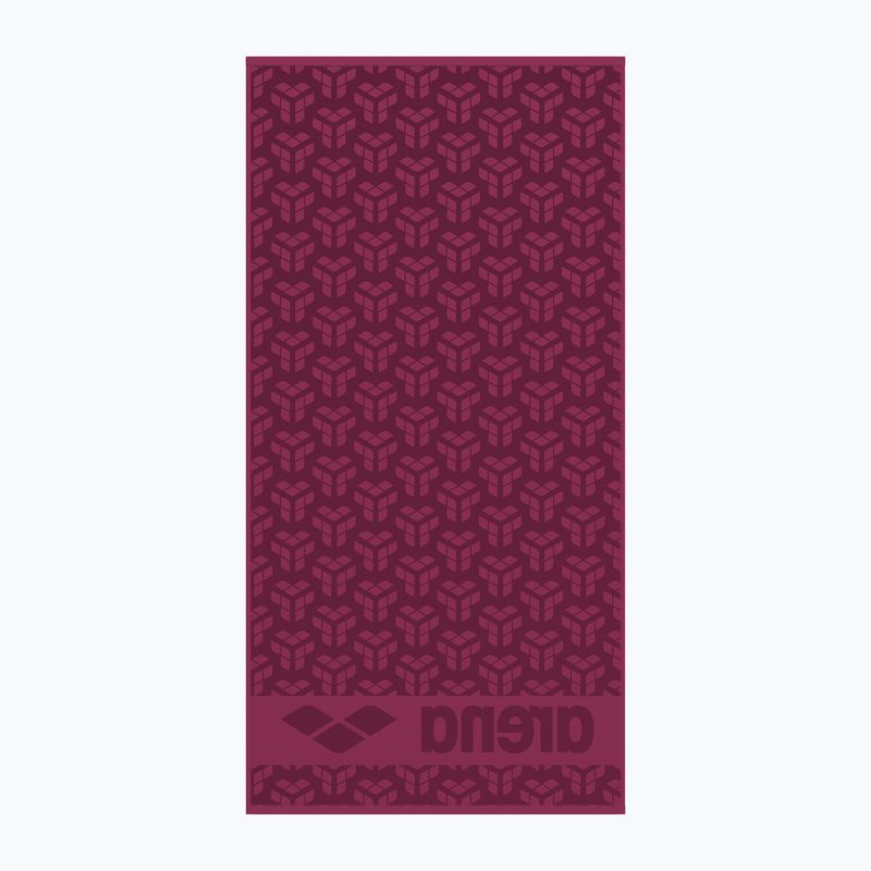 Ręcznik arena Monogram dark purple 2