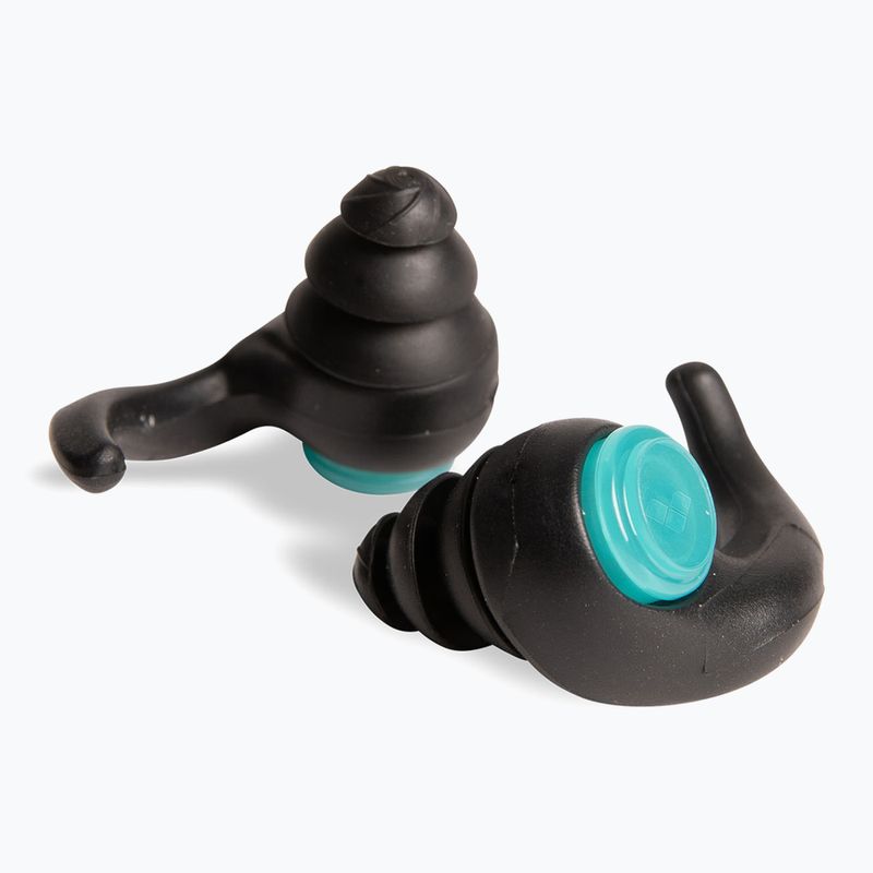 Zatyczki do uszu dziecięce Arena Earplug Junior black/water 2