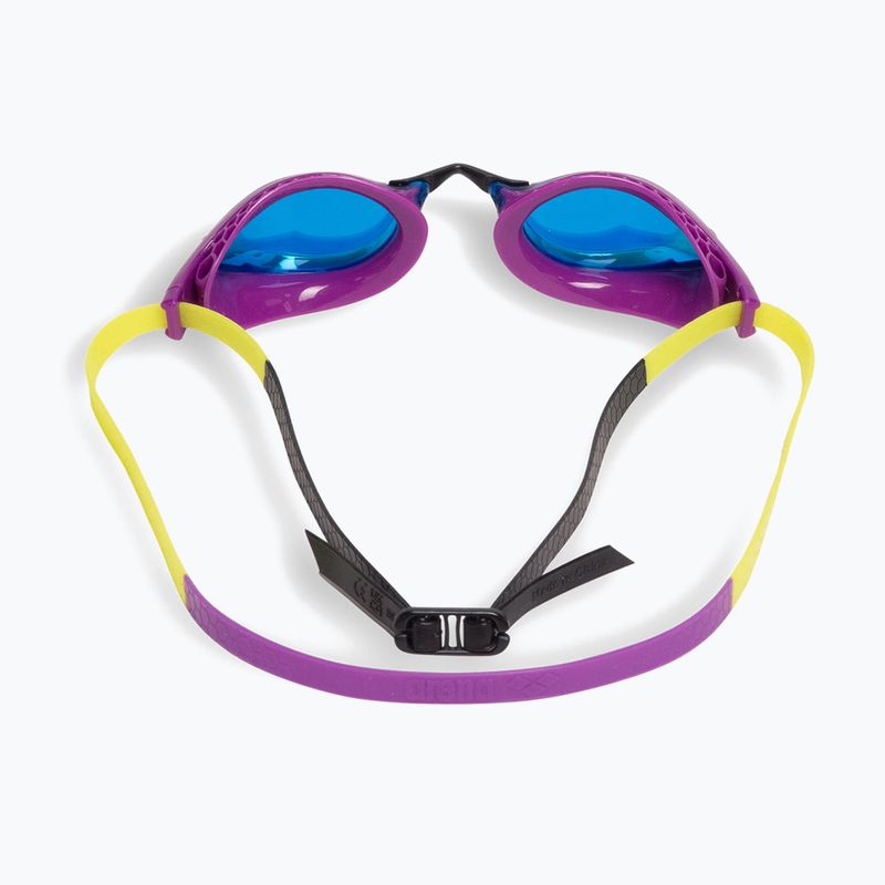 Okulary do pływania arena Air-Speed Mirror aqua/plum/artic lime 3