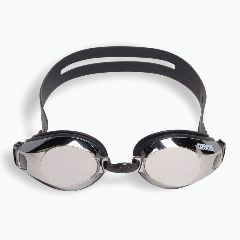 Okulary do pływania arena Zoom X-Fit Mirror silver/black/black 2