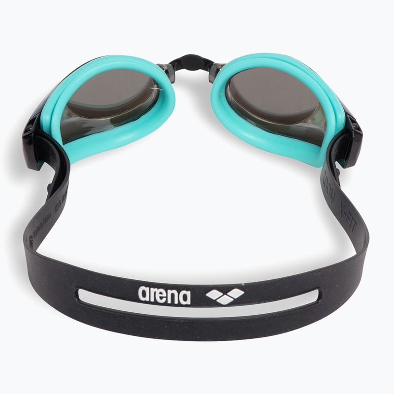 Okulary do pływania arena Zoom X-Fit Mirror turquoise/water/black 3
