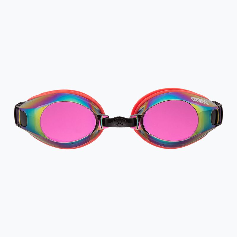 Okulary do pływania arena Zoom X-Fit Mirror copper/bright coral/plum 4