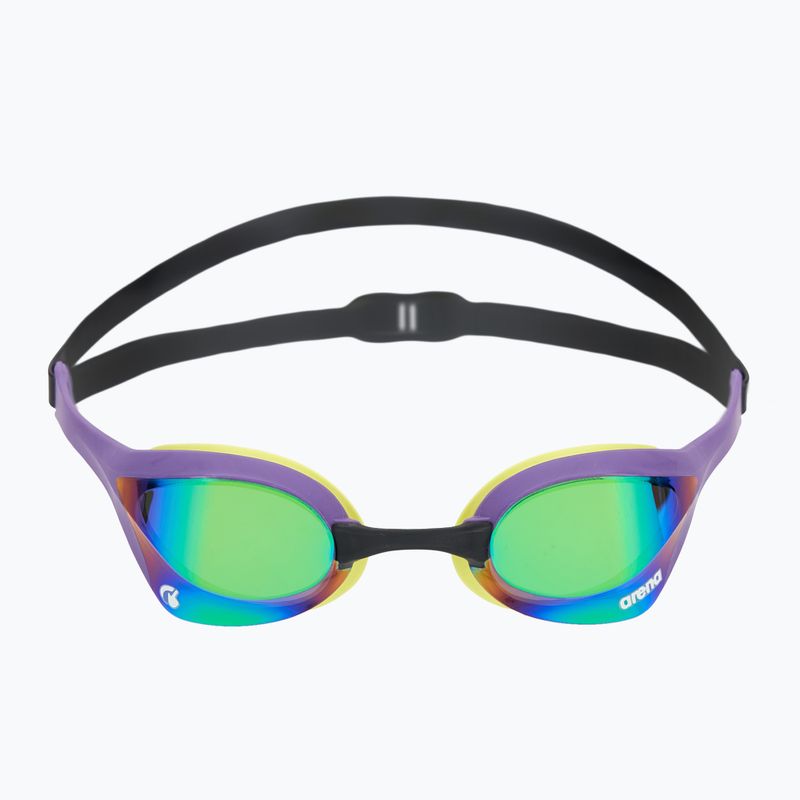 Okulary do pływania arena Cobra Ultra Swipe Mirror emerald/plum/cyber lime 2