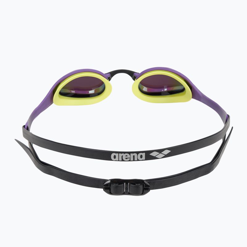 Okulary do pływania arena Cobra Ultra Swipe Mirror emerald/plum/cyber lime 4