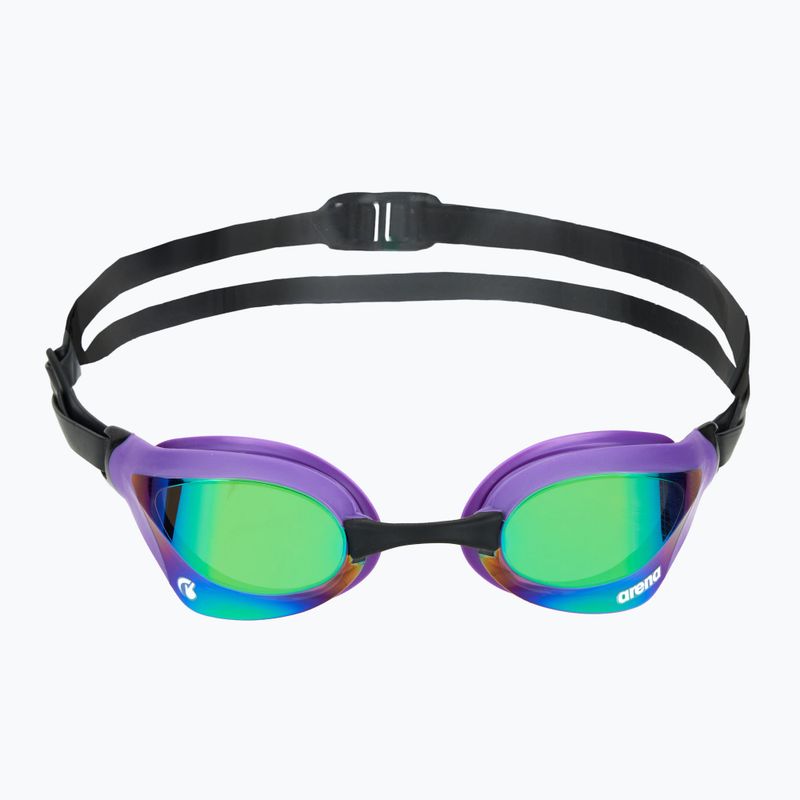 Okulary do pływania arena Cobra Swipe Mirror emerald/plum/black 2