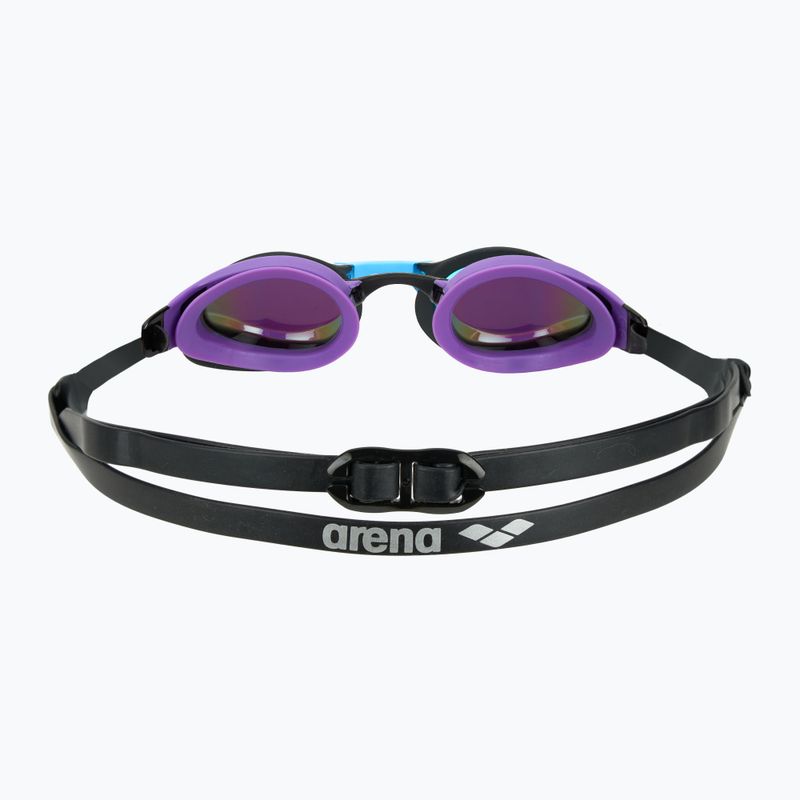 Okulary do pływania arena Cobra Swipe Mirror emerald/plum/black 4