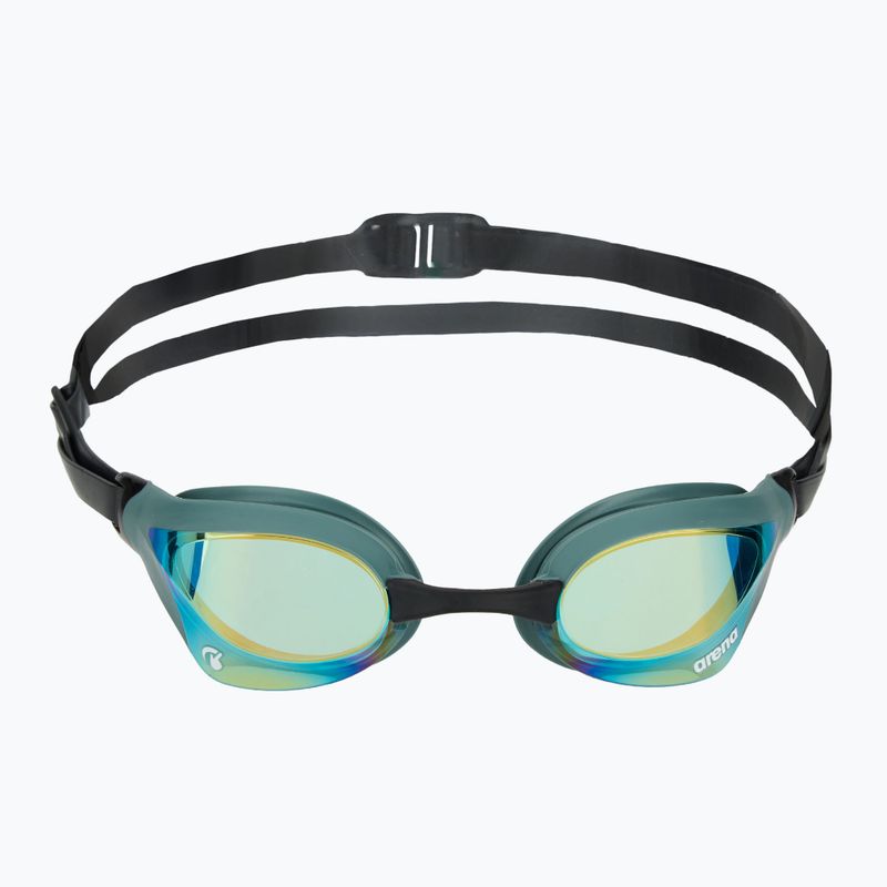 Okulary do pływania arena Cobra Swipe Mirror aqua/sage/black 2