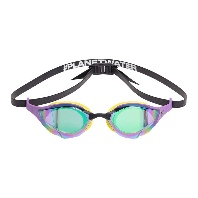 Okulary do pływania arena Cobra Edge Swipe Mirror emerald/plum/cyber lime 2