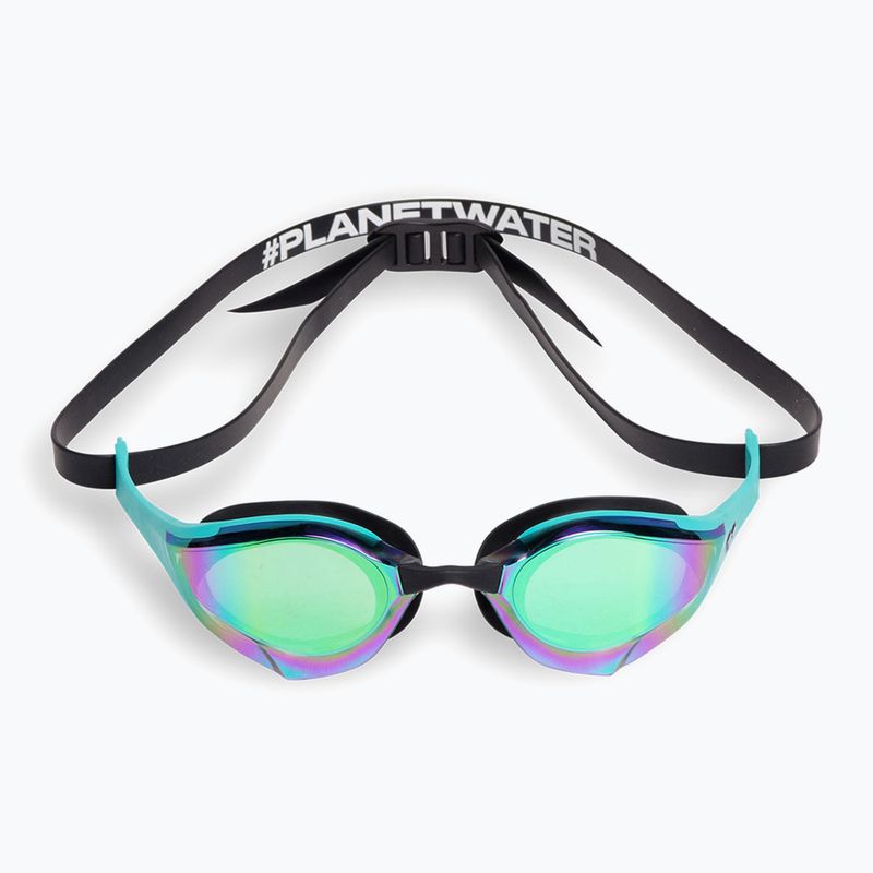 Okulary do pływania arena Cobra Edge Swipe Mirror emerald/peacock/black 2