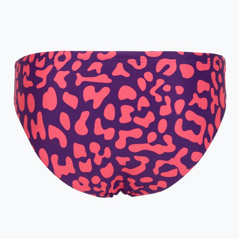 Slipy pływackie męskie arena Printed Swim Briefs fuchsia multi 2