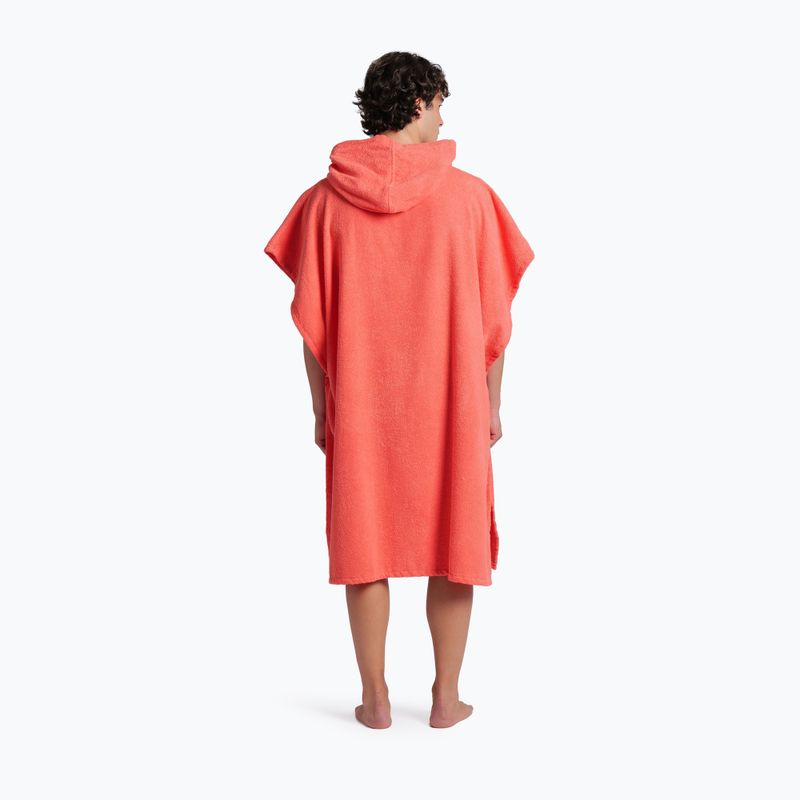 Ponczo arena Cotton Poncho calypso coral/white 7