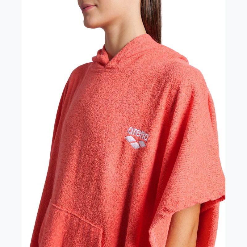 Ponczo arena Cotton Poncho calypso coral/white 10