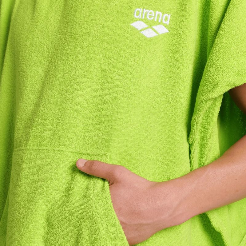 Ponczo arena Cotton Poncho artic lime/white 10