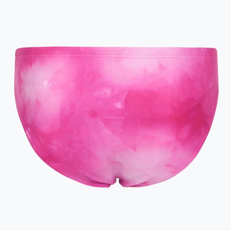 Slipy pływackie męskie arena Tie-Dye Briefs Allover shocking pink multi 2