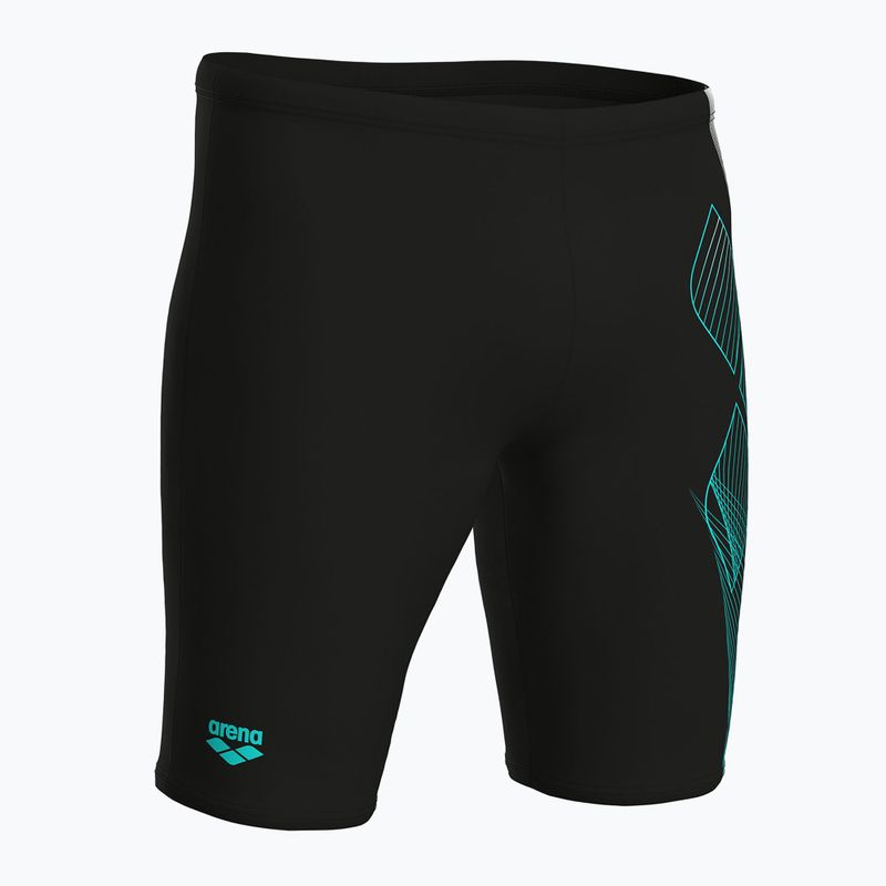 Jammery pływackie męskie arena Sea Water Swim Jammer black/water 4