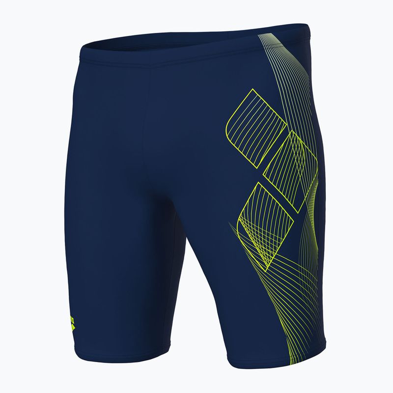 Jammery pływackie męskie arena Sea Water Swim Jammer navy/artic lime 3