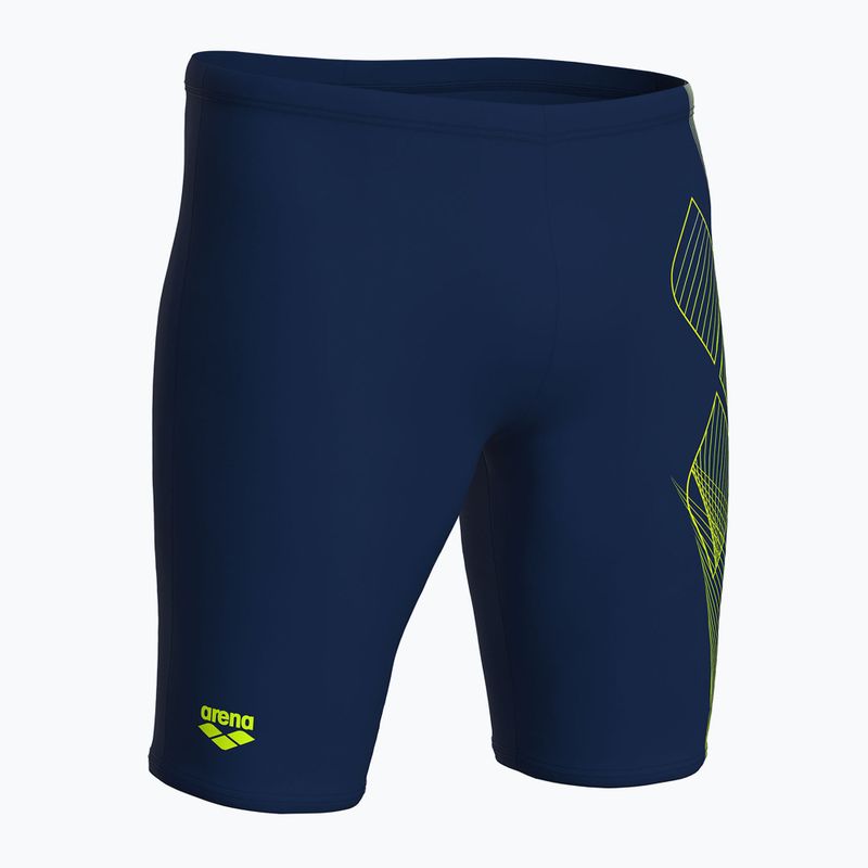 Jammery pływackie męskie arena Sea Water Swim Jammer navy/artic lime 4