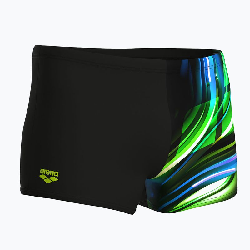 Bokserki pływackie męskie arena Bloom Swim Short multi black/black 4
