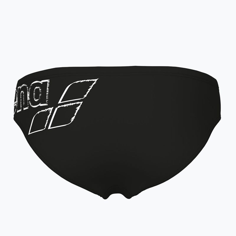 Slipy pływackie męskie arena Scratchy Swim Briefs black 2