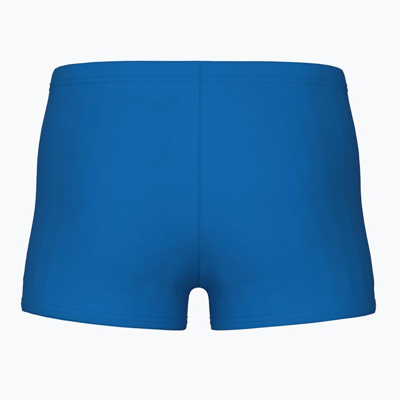 Bokserki pływackie dziecięce arena Logo Swim Short blue river/white 2